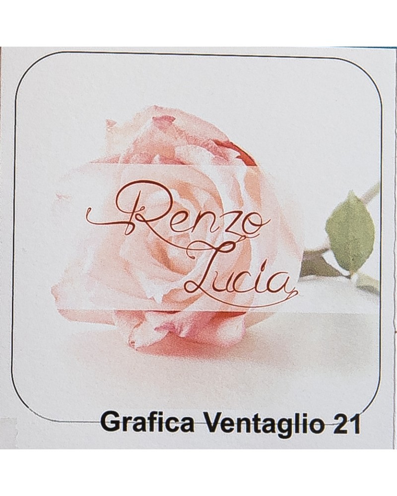 Rosa Rosa partecipazioni per matrimonio