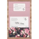 Partecipazione di nozze - Splendore floreale - P620011N-C18