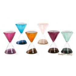 Bomboniere Clessidre grandi bicolore assortite