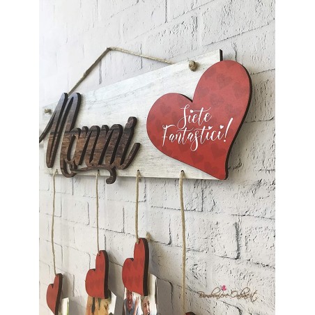 Decorazione da muro portafoto Nonni