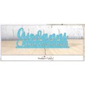 Scritta personalizzabile in legno autoportante