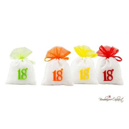 Sacchetti color 18° COMPLEANNO