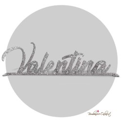 Nome in plexiglass glitter personalizzabile
