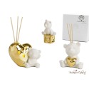 Diffondiprofumo orsetto con cuore oro