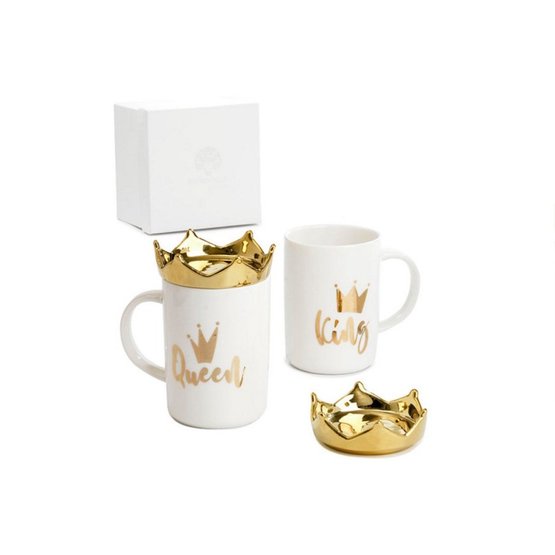 Tazza "King" con tappo corona