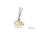 Diffondi profumo cuori oro