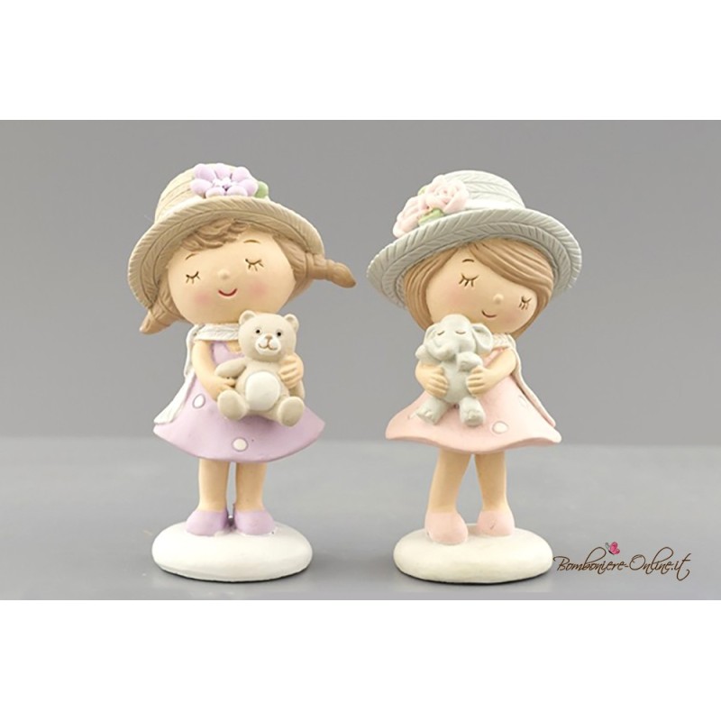 Bomboniera tenera Bimba con orsetto/elefantino