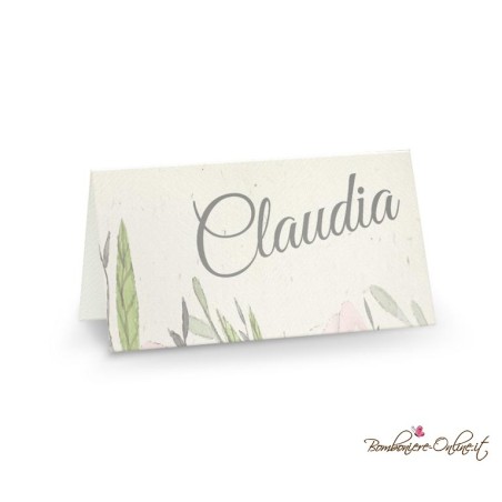 Partecipazione matrimonio economica online con cornice floreale multicolore - F1559-C16