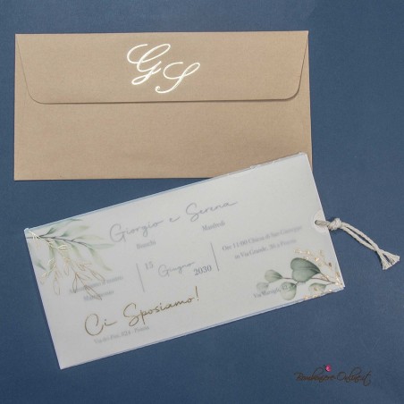 Partecipazione nozze Gran Elegance