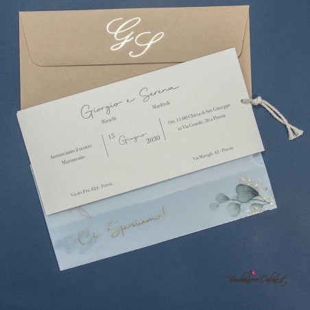 Partecipazione nozze Gran Elegance