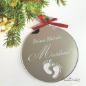 Palla di Natale con nome 24