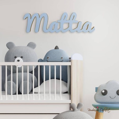 Scritta da muro lunghezza in legno