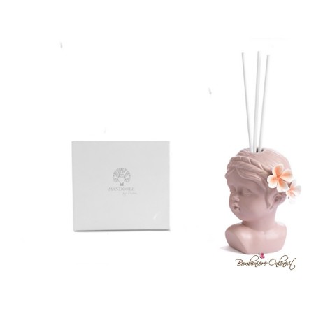 Profumatore rosa ragazza con fiori