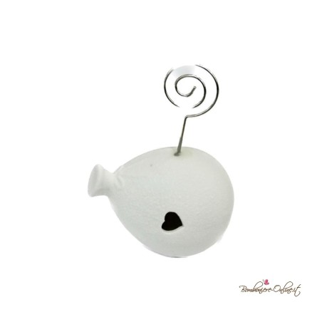 Bomboniera segnaposto palloncino con clip