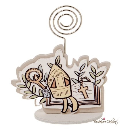 Segnaposto Memoclip Santa Cresima