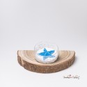 Bomboniera Matrimonio Portacandela Mare con astuccio coordinato