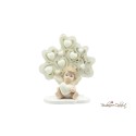 Bomboniera Albero della Vita con Cuori Tortora con Albero della Vita