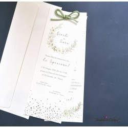 Partecipazione Nozze Margherite