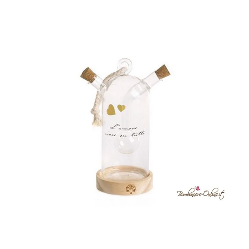 Oliera Vetro Alta "L'Amore vince su Tutto"