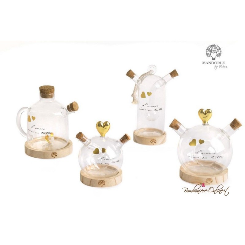 Oliera Vetro Alta "L'Amore vince su Tutto"