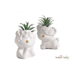 Bomboniera Vaso Animaletto con Pianta