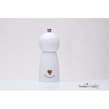 Bomboniera Solidale Macinasale Piccolo Bianco