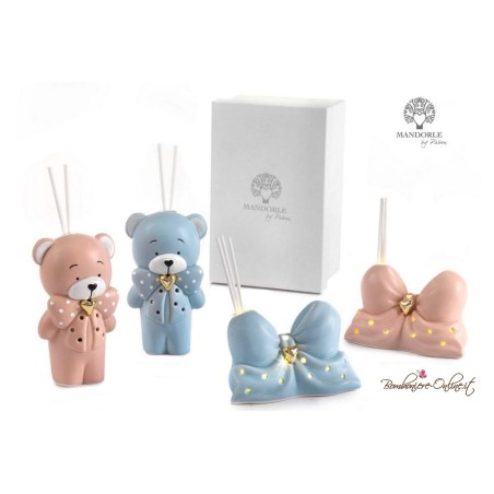 Bomboniera Profumatore Orsetto Azzurro