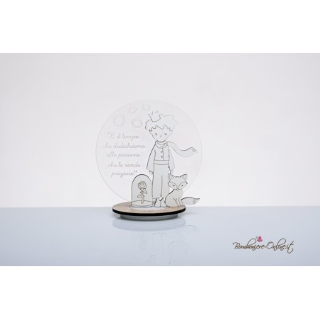 Bomboniera Solidale Lampada Led Piccolo Principe