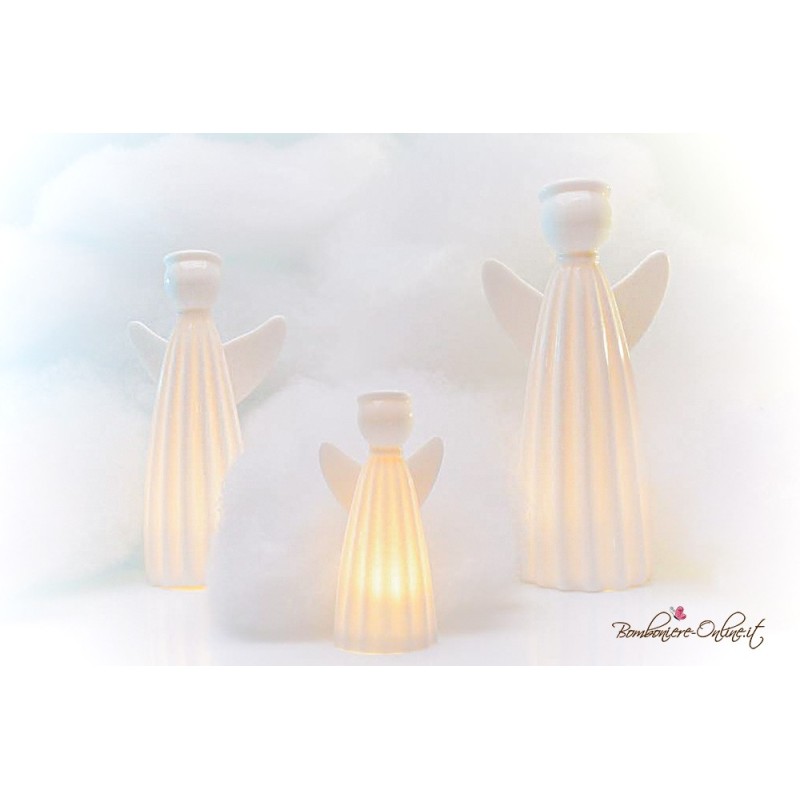 Bomboniera Angelo Piccolo con Luce Led