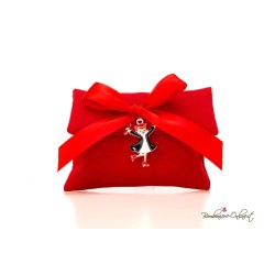 Bustina Portaconfetti con Ciondolo Ragazza Laureata