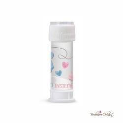 Etichetta Adesiva per Bolle di Sapone Linea Baby Shower Abitini