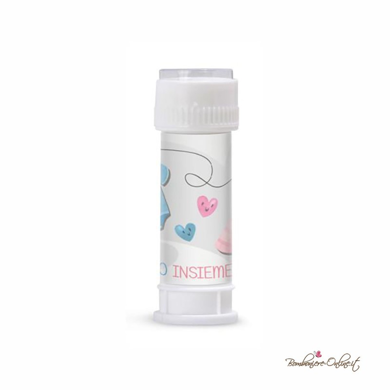 Etichetta Adesiva per Bolle di Sapone Linea Baby Shower Abitini