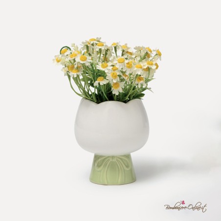 Bomboniera Vaso Piccolo Tulipano Bianco