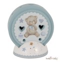 Bomboniera Orsetto Celeste con Luce Led