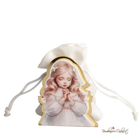 Porta Confetti Bambina in Preghiera