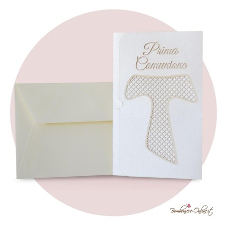 Invito Comunione Tao taglio laser