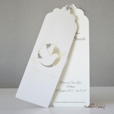 Invito Cresima modello Segnalibro