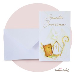 Invito Santa Cresima grafica a colori