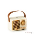 Bomboniera Vintage Retrò Radio Speacker Bluetooth Bianco