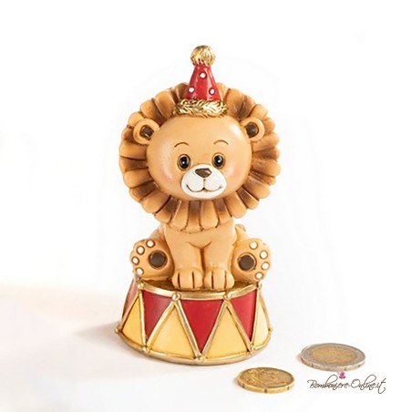 Bomboniera Salvadanaio Leone del Circo