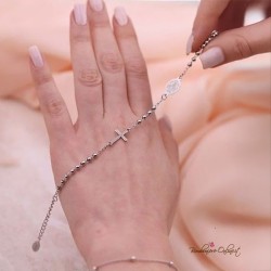 Bomboniera Rosario Bracciale Siver