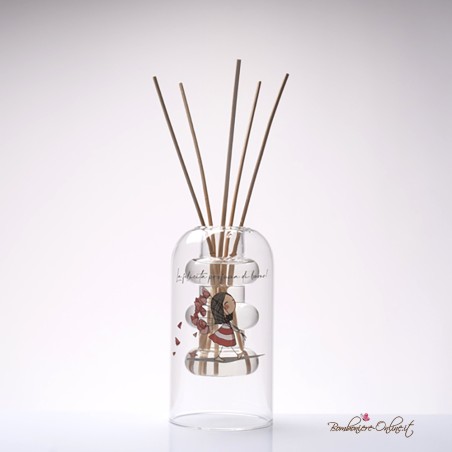 Bomboniera Solidale Profumatore con bastoncini Serie "La Tipa"