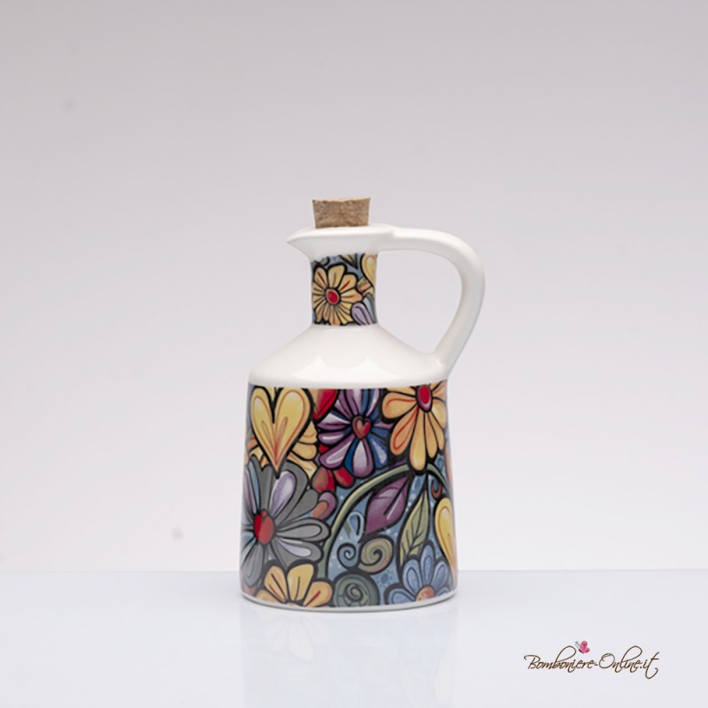 Bomboniera Solidale Oliera piccola Serie "Fiore"