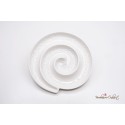 Bomboniere Morena: Vassoio spirale in porcellana bianca
