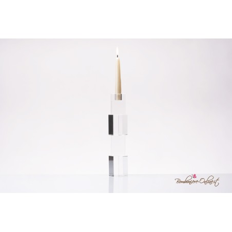 Bomboniera Morena Candeliere Cristallo grande Cubi