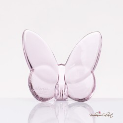 Bomboniera Morena Farfalla Cristallo Rosa