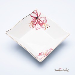 Bomboniera Morena Vuotatasche quadrato serie "Fior di Sogno"