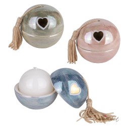 Bomboniera Sfera Portacandela Iridescente