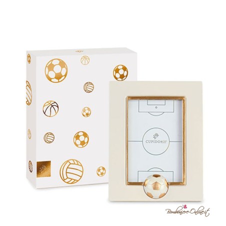 Bomboniera Cornice Portafoto Pallone da Calcio