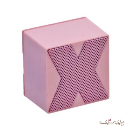Bomboniera Mini Speaker Cassa Bluetooth X Rosa